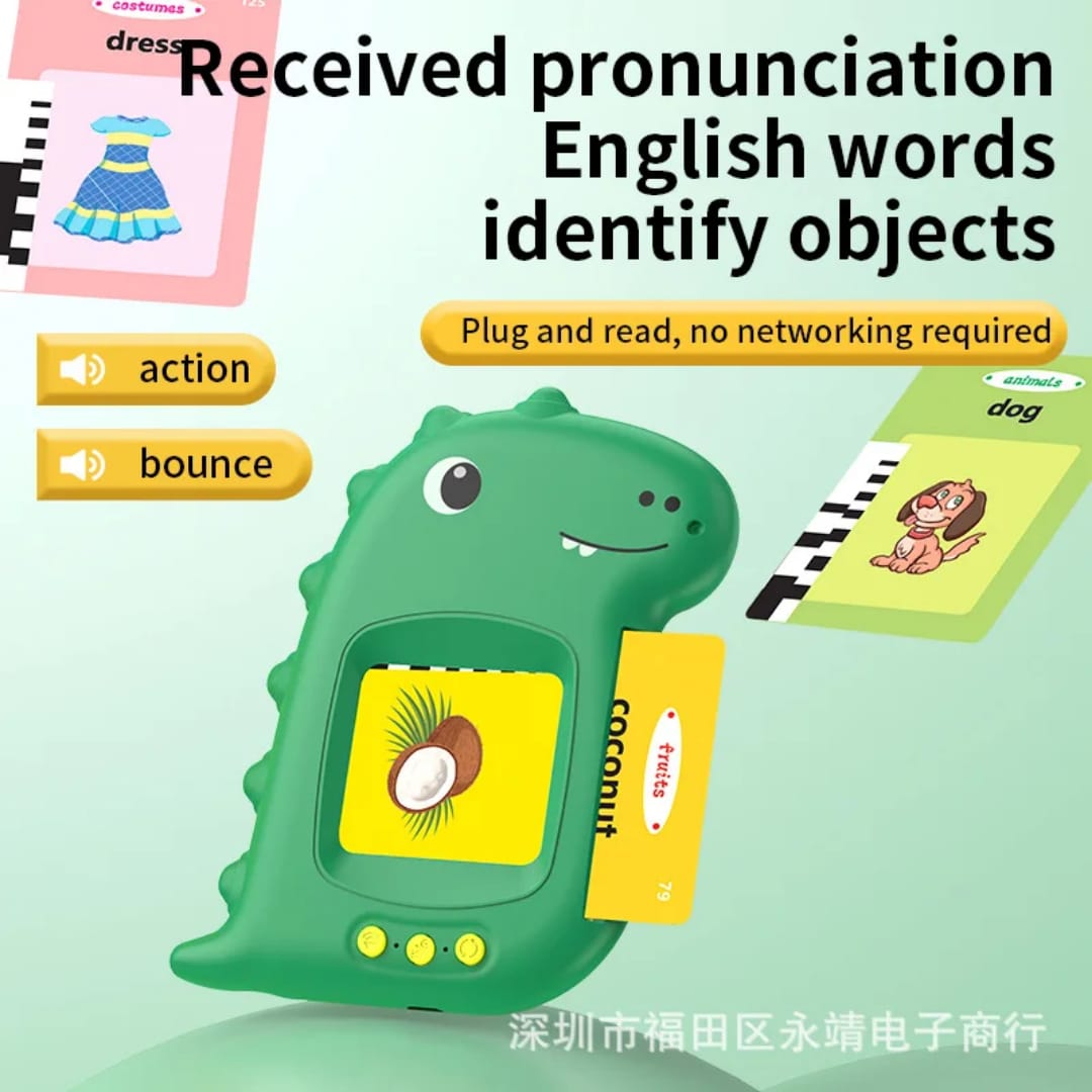 Dino Educational Cards English