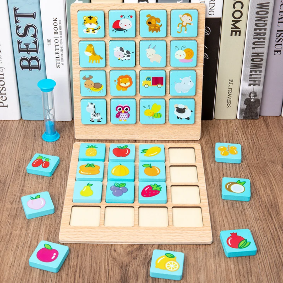 Educational Memory Card Game