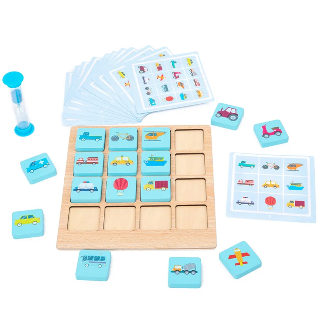 Educational Memory Card Game