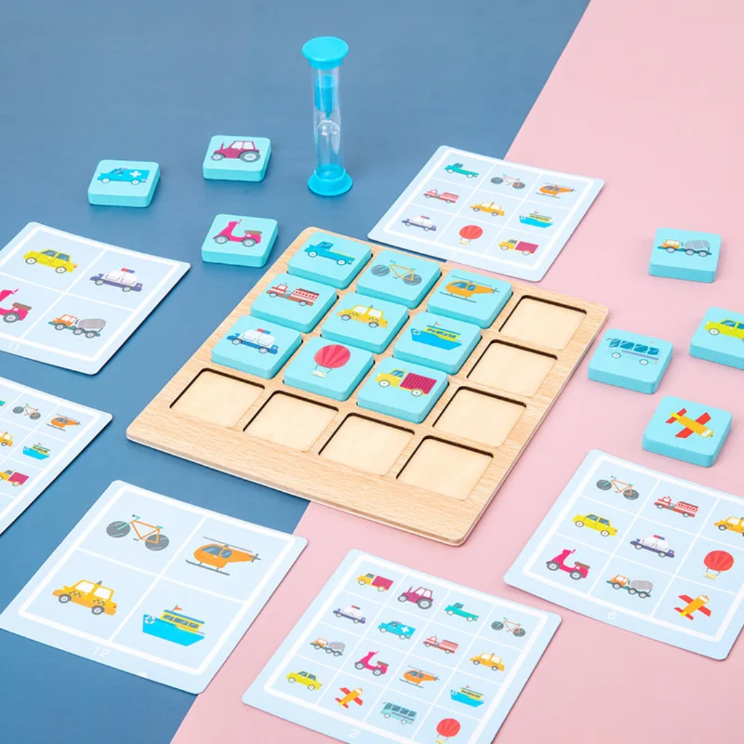 Educational Memory Card Game